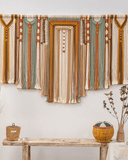 Large macrame boho wall hanging BH03