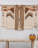 Large macrame boho wall hanging BH02