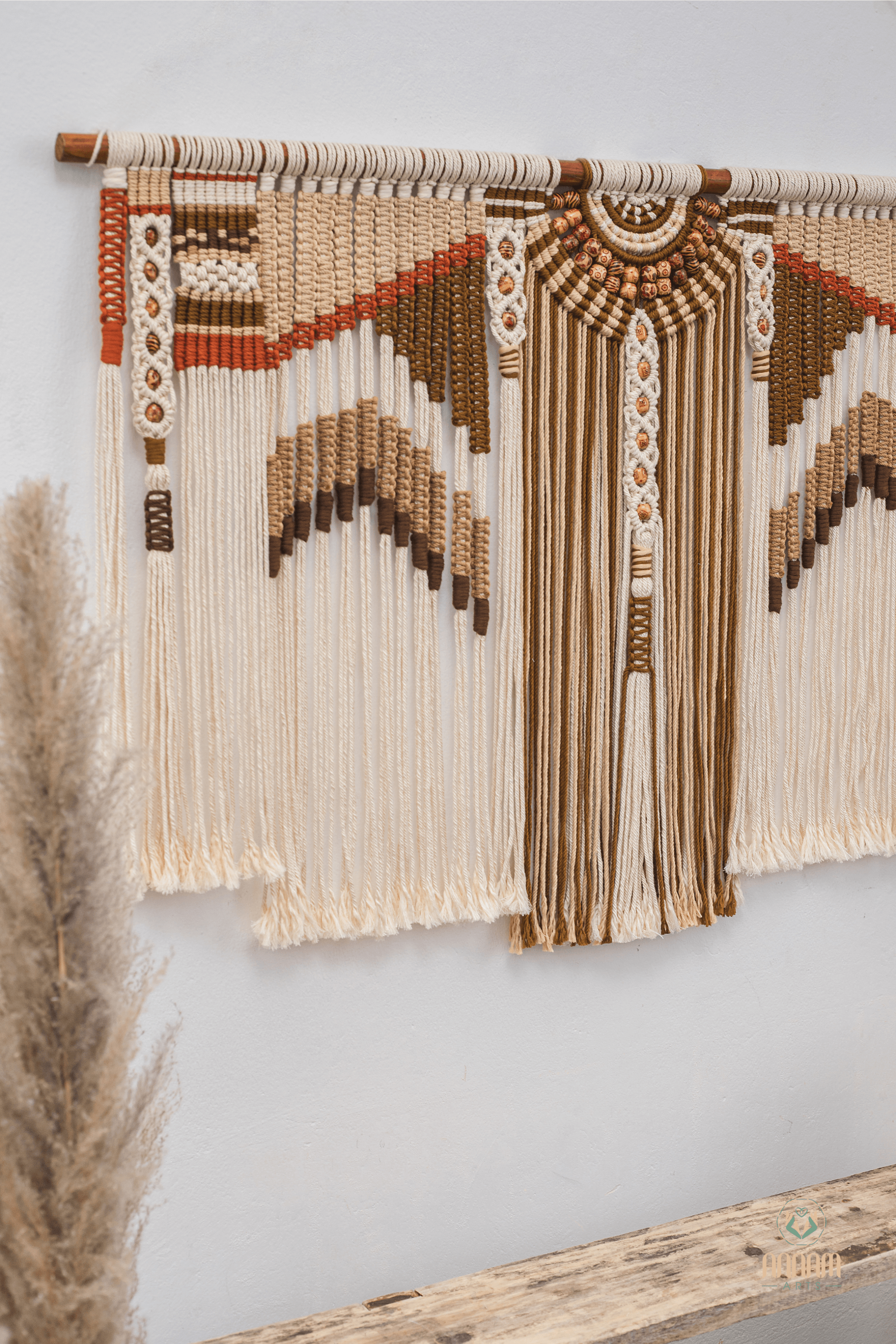 Large macrame boho wall hanging BH02