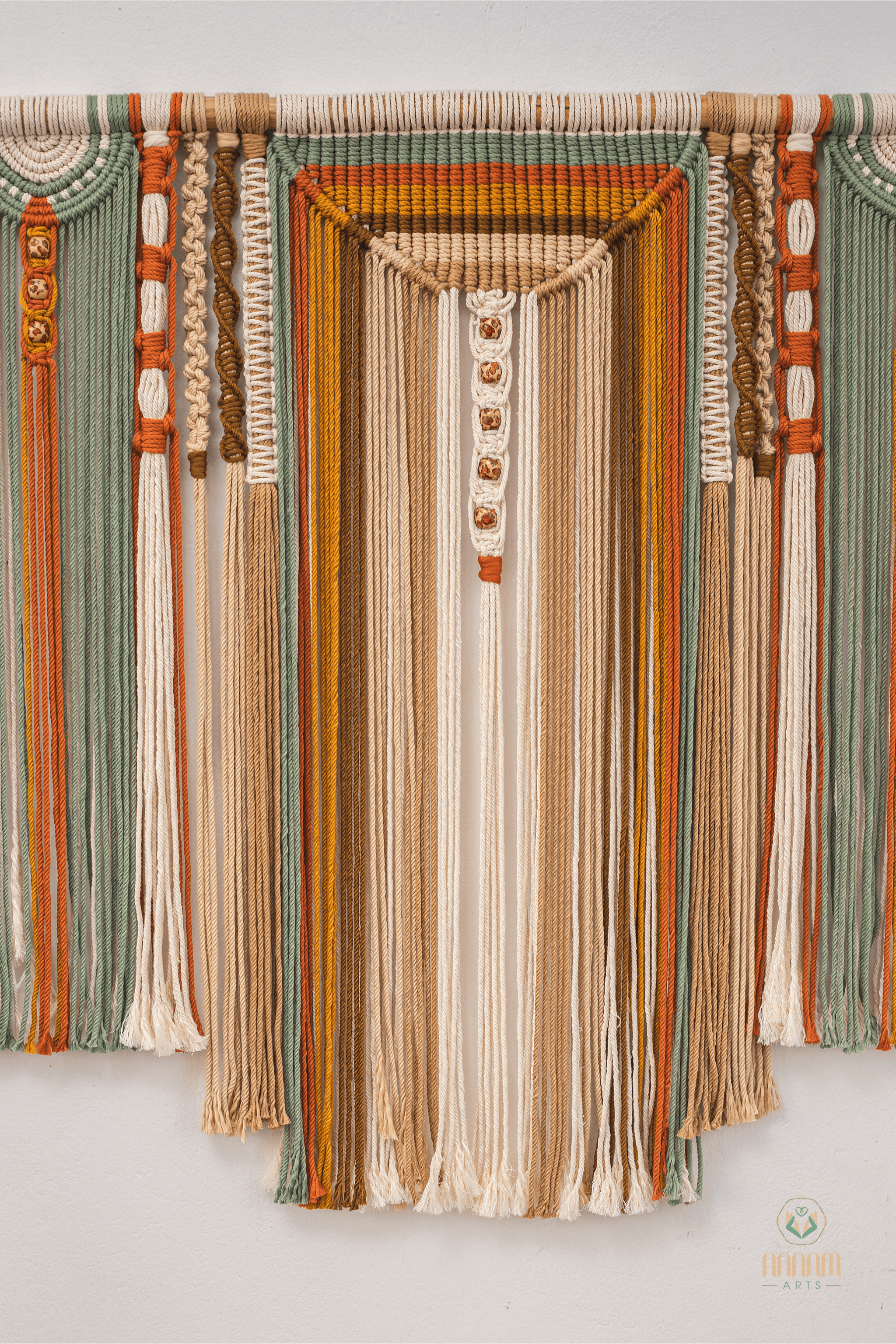 Large macrame boho wall hanging BH03