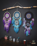 Set of 3 dreamcatchers SD17