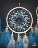 Set of 5 navy blue Dreamcatchers SD20