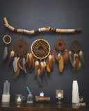 Set of 5 native American style dreamcatchers SD19