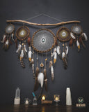 Set of 5 native American style dreamcatchers SD22