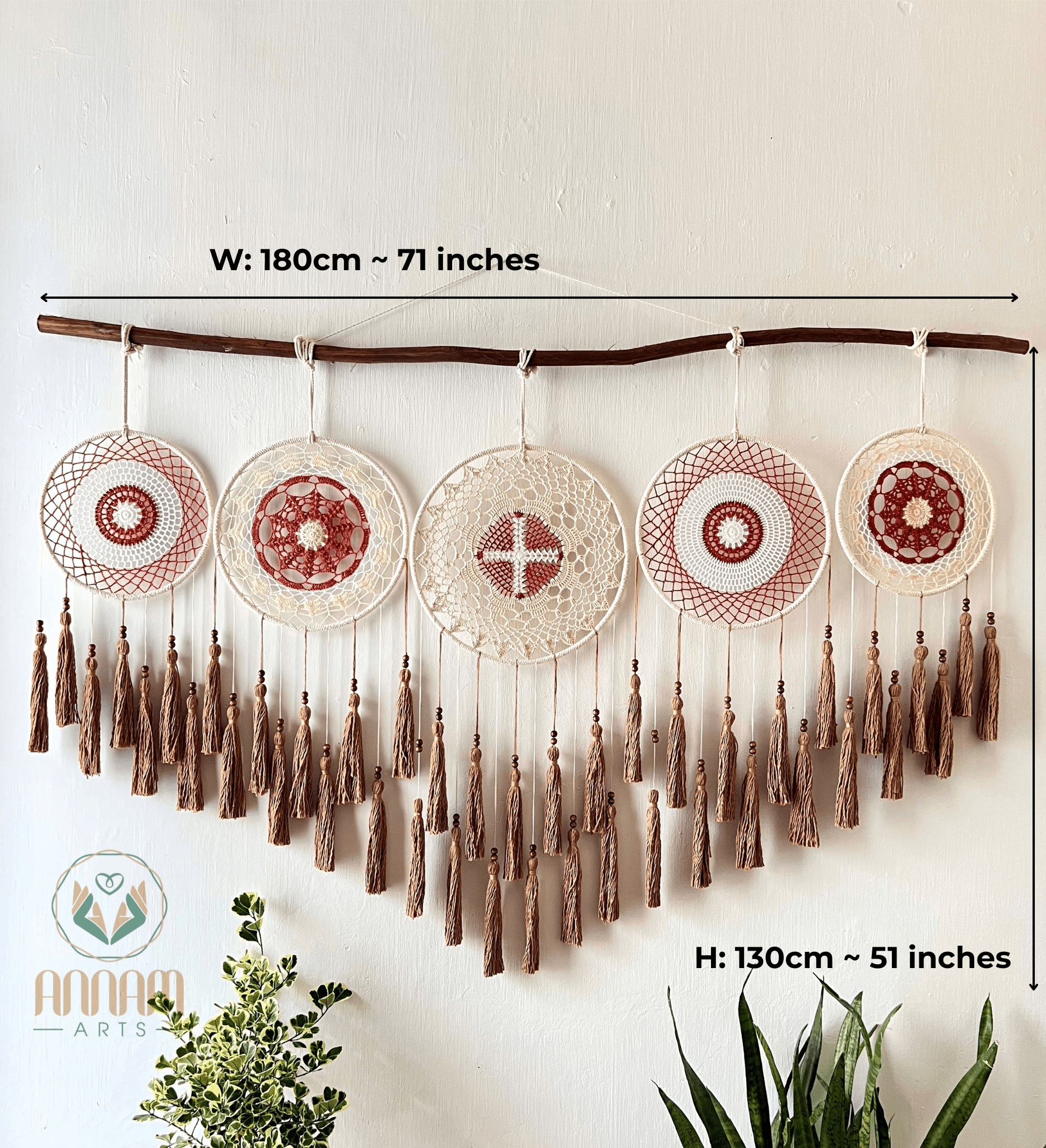 Large Wall Hanging Dream Catcher SD05