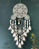 Moon and stars dreamcatcher MG01