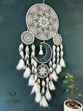 Moon and stars dreamcatcher MG01