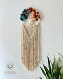 Tree of life Macrame colorful flowers TOL01