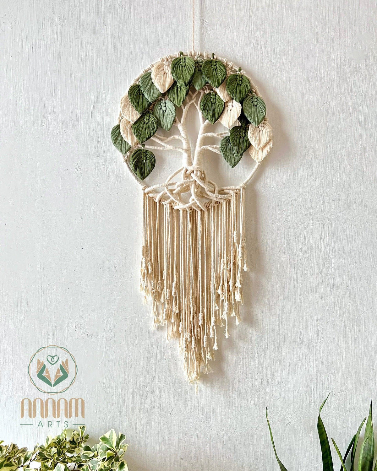 Macrame Tree of Life Wall Hanging TOL02