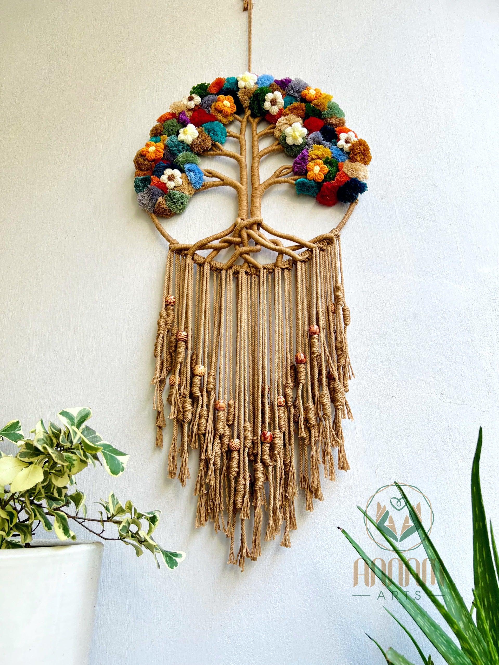 Macrame Tree of Life Wall Hanging TOL04