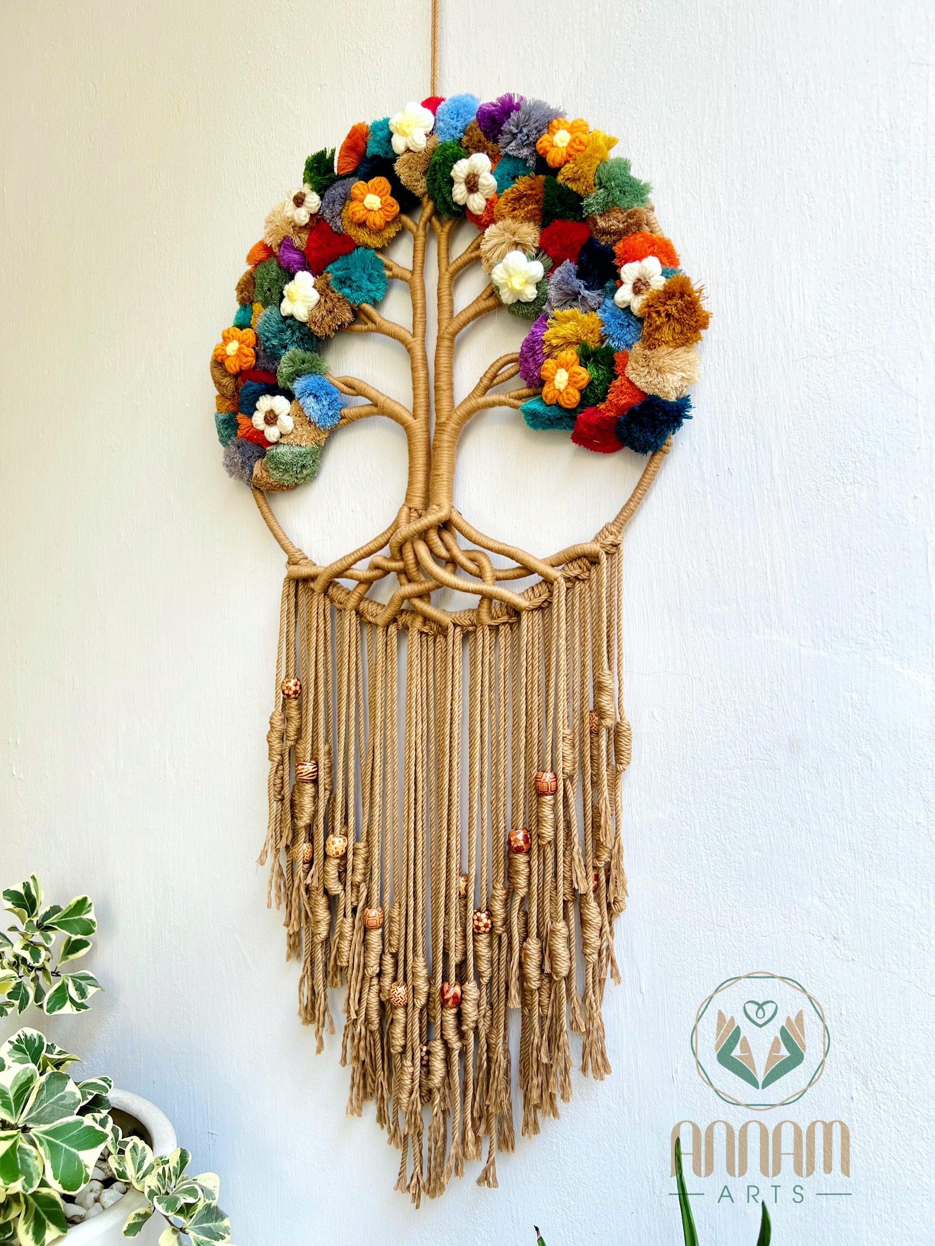 Macrame Tree of Life Wall Hanging TOL04