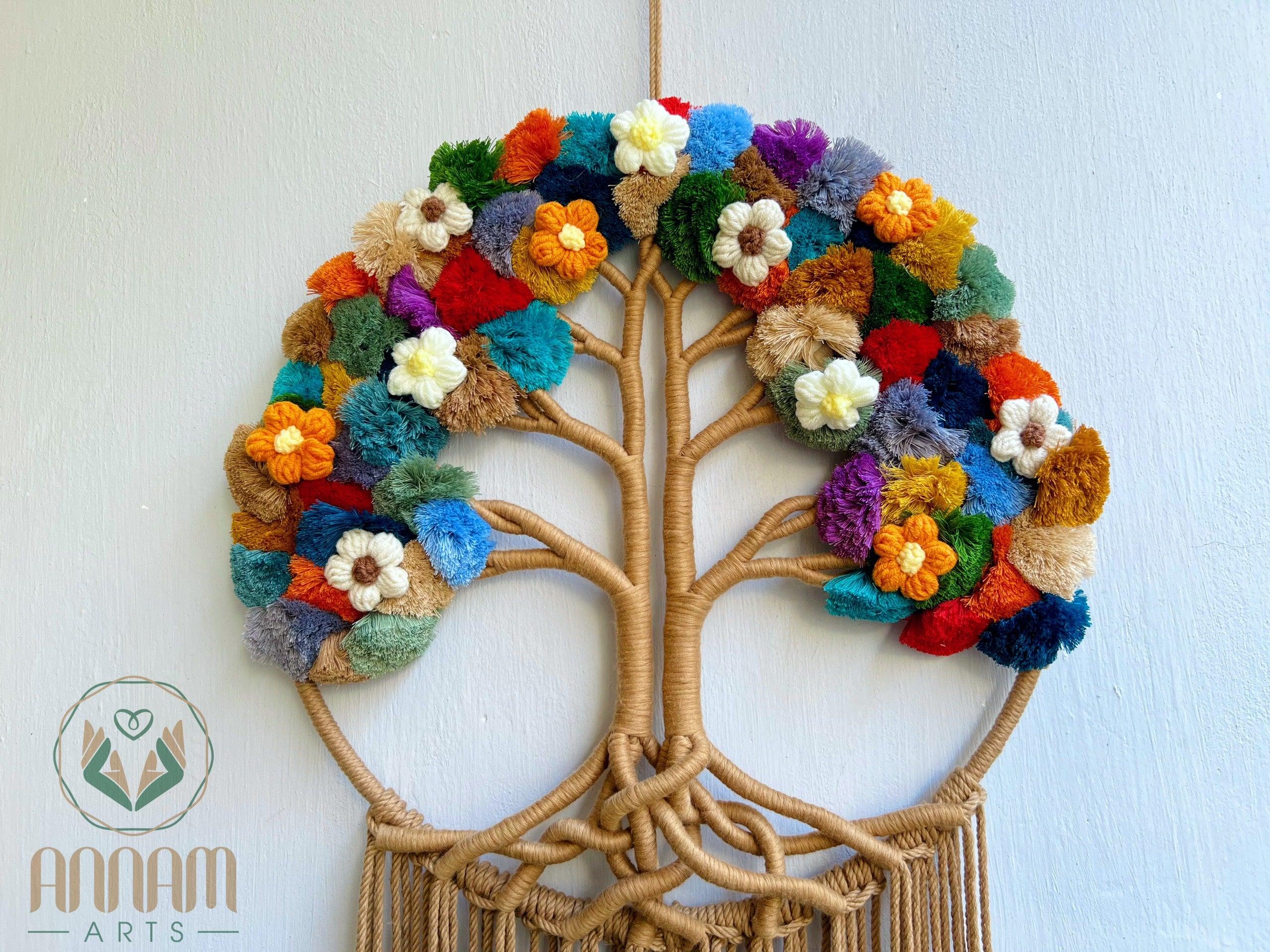 Macrame Tree of Life Wall Hanging TOL04