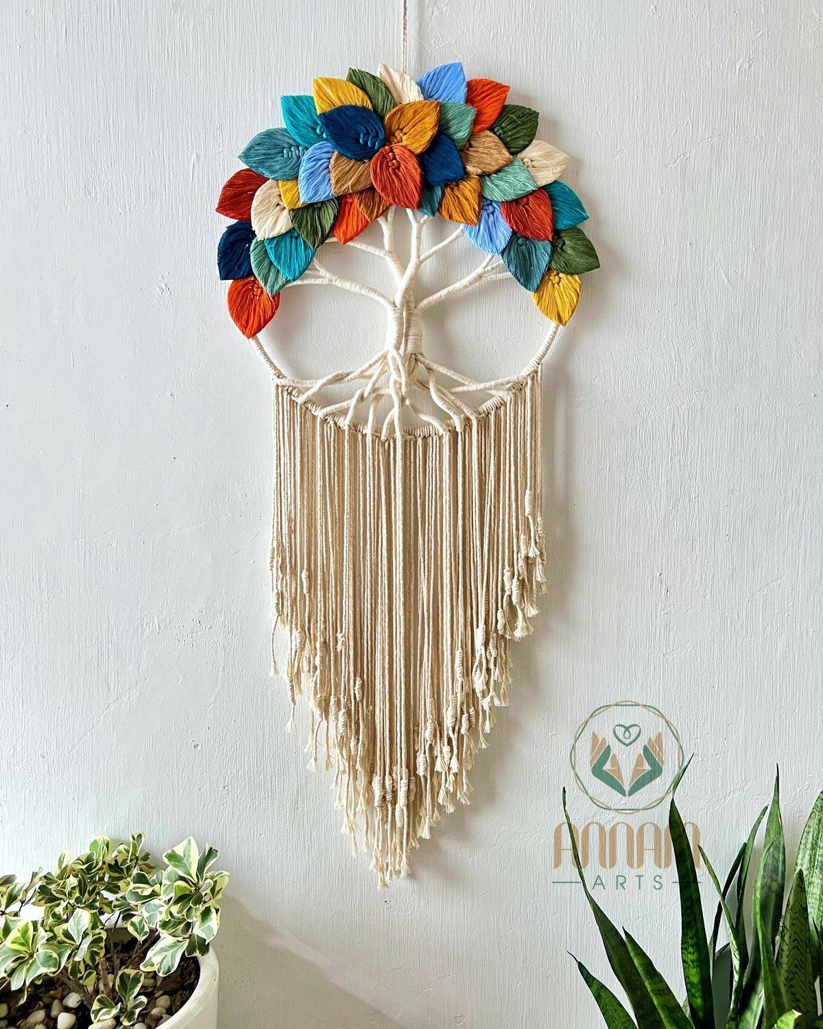 Macrame Tree of Life Wall Hanging TOL05