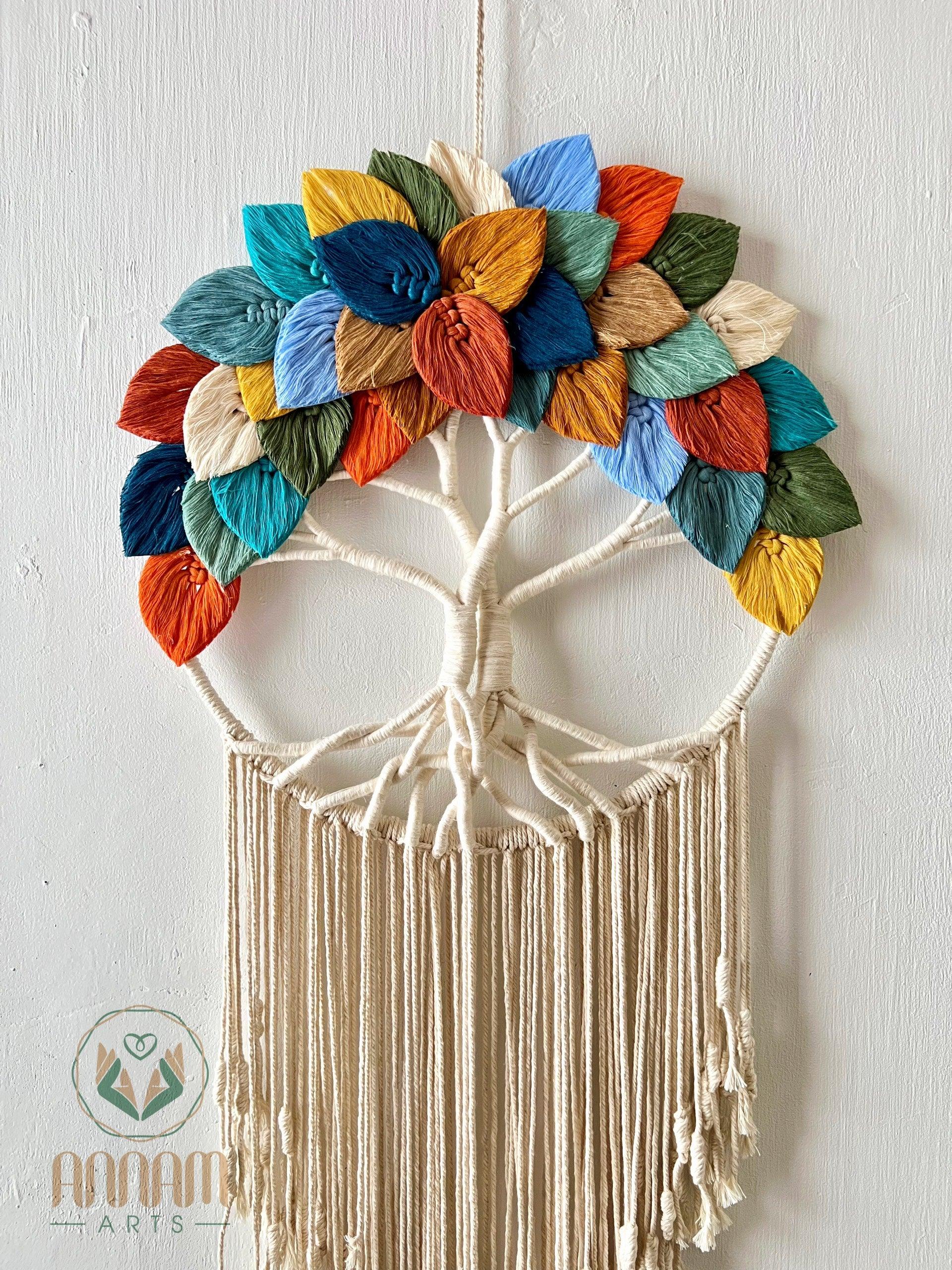 Macrame Tree of Life Wall Hanging TOL05