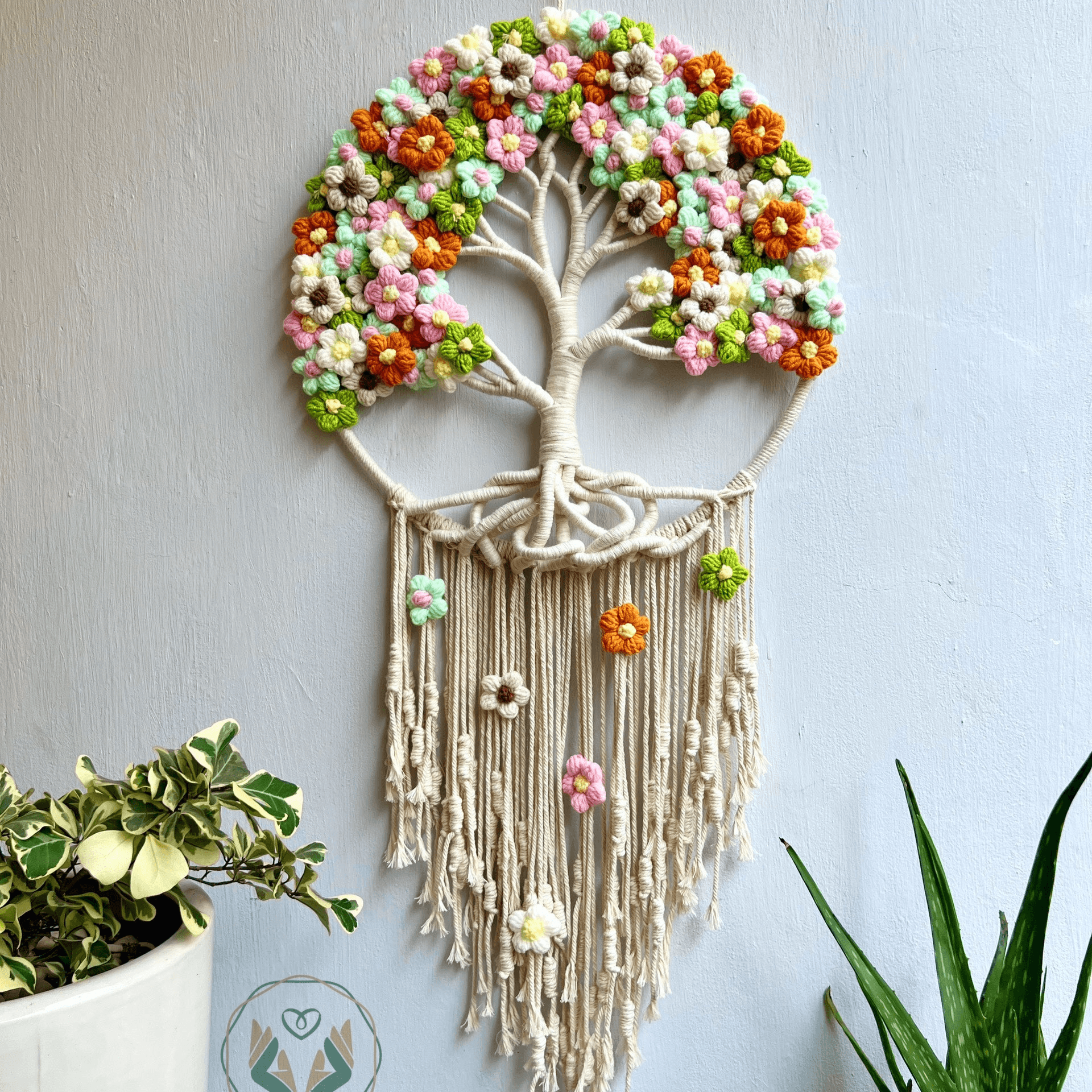 Macrame Tree of Life Wall Hanging TOL06