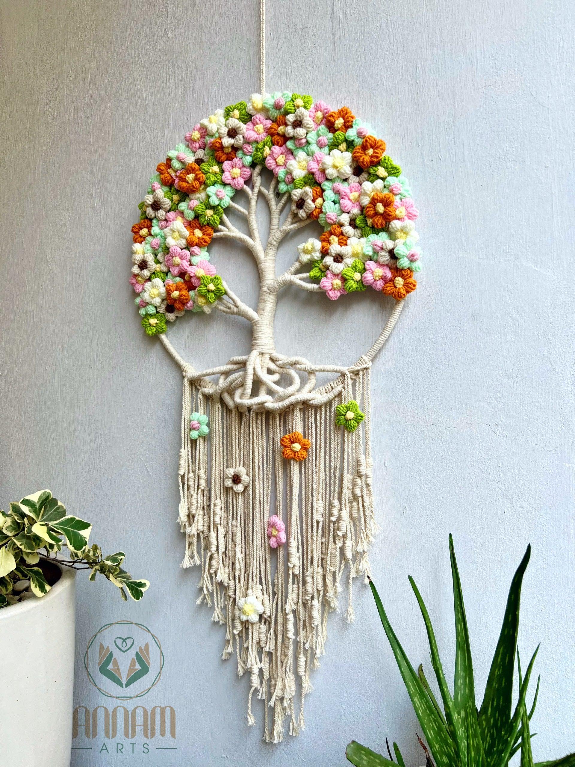 Macrame Tree of Life Wall Hanging TOL06