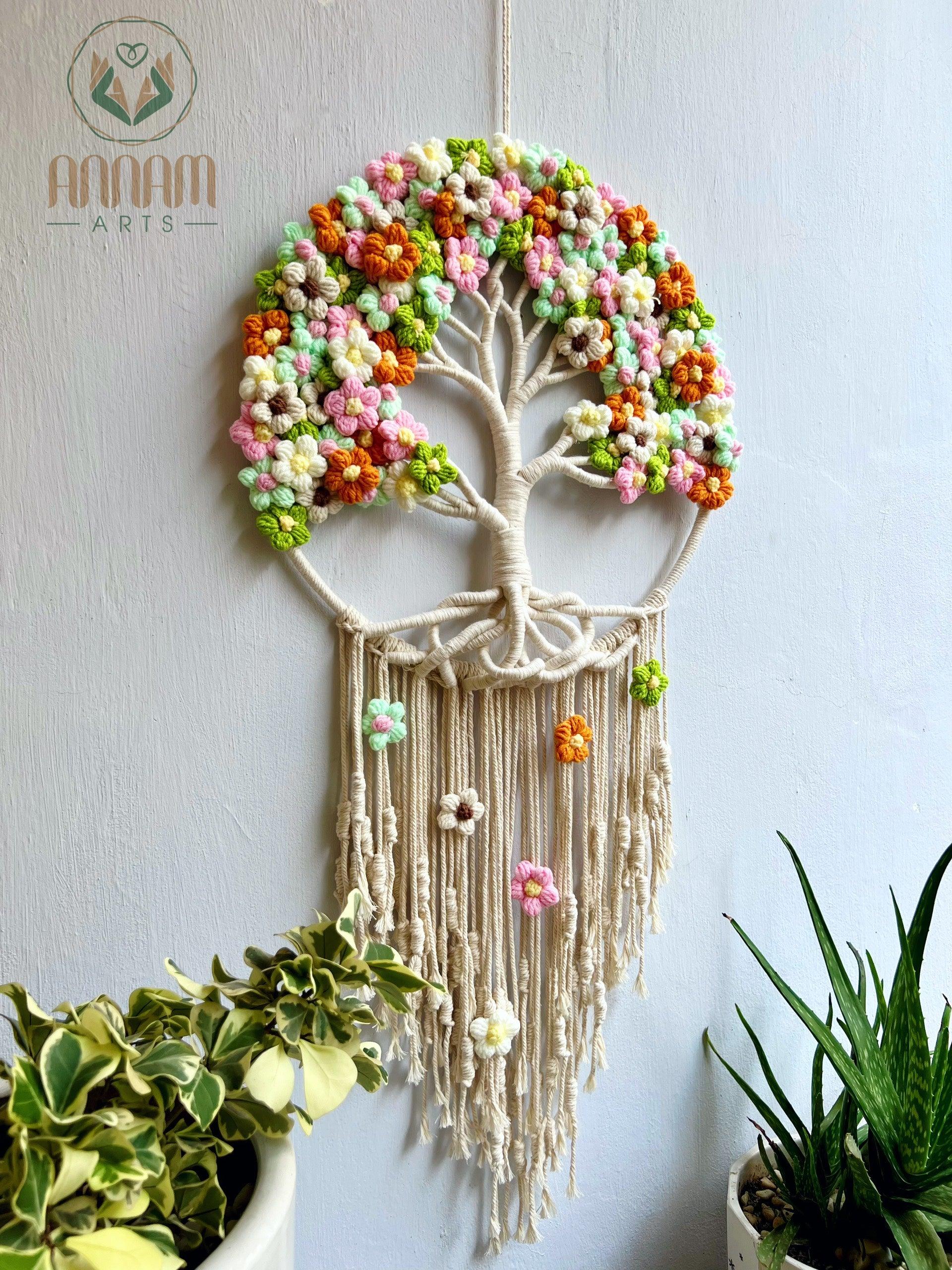 Macrame Tree of Life Wall Hanging TOL06