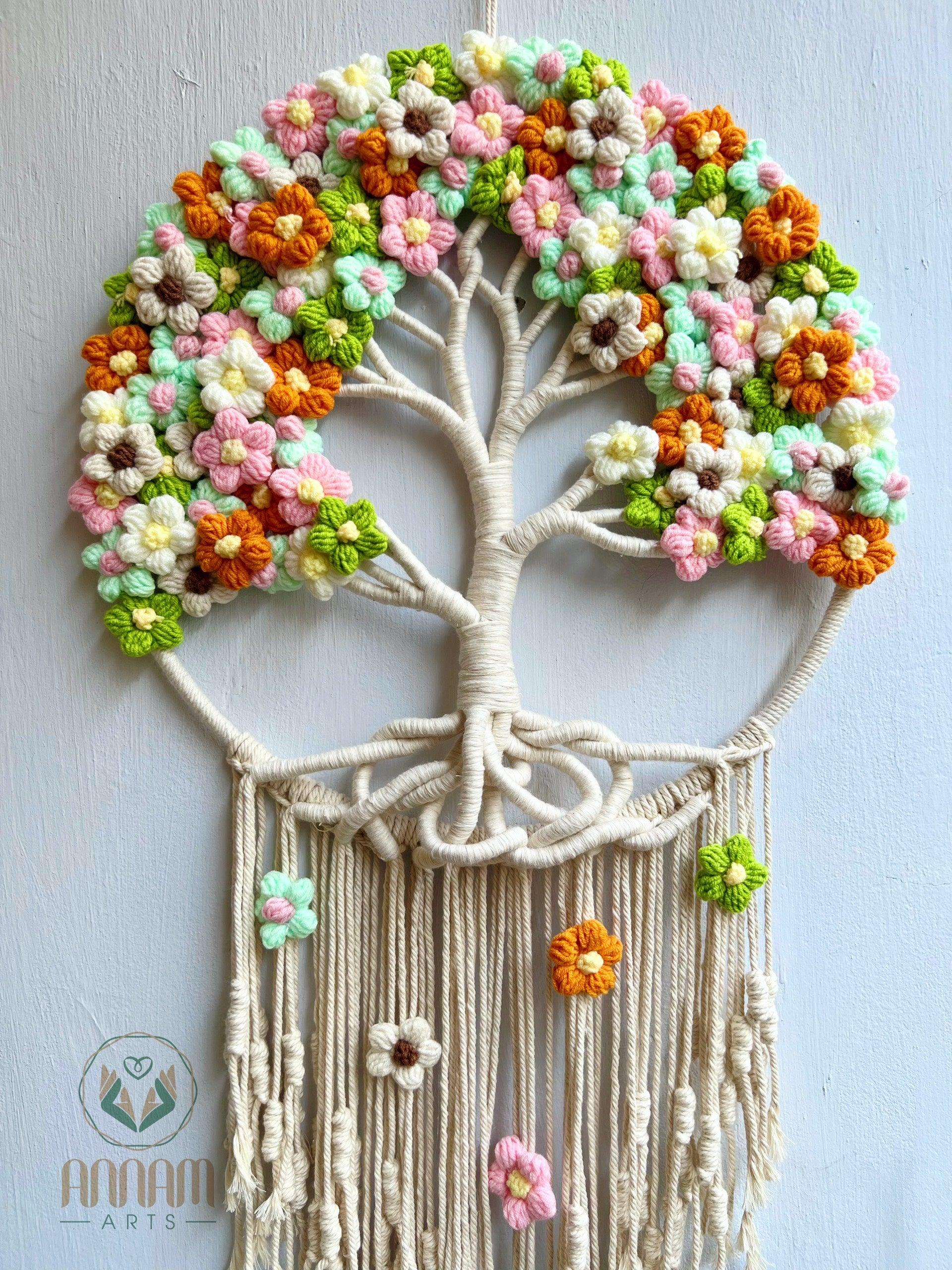 Macrame Tree of Life Wall Hanging TOL06