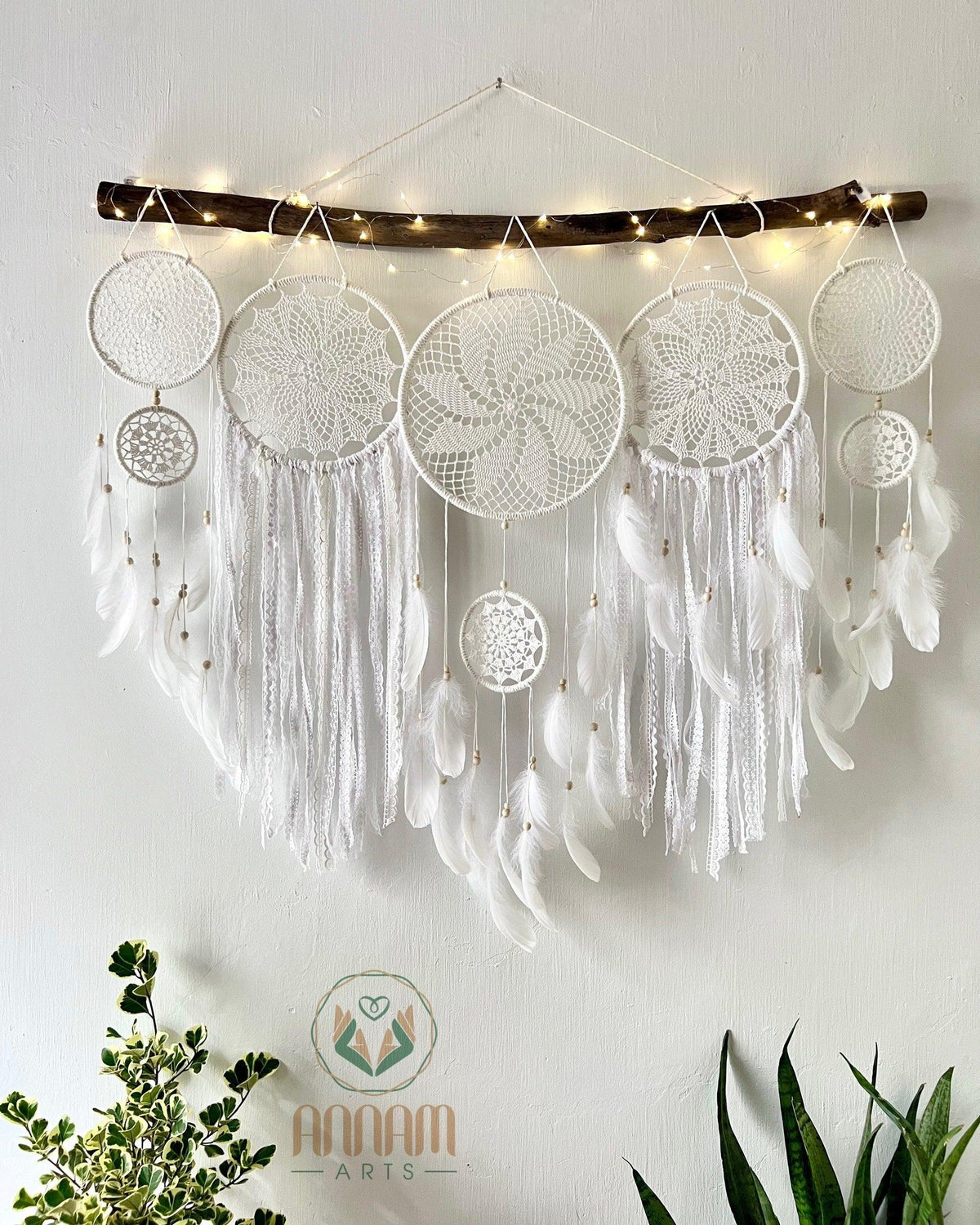 Dreamcatcher Set of 5 Boho Styles SD02