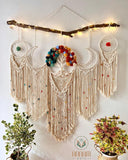 Large Wall Hanging Macrame Tree of Life Dreamcatcher SD04