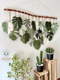 Macrame Monstera Leaf Wall Hanging LM02