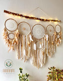 Large dream catcher set moon and stars SD08