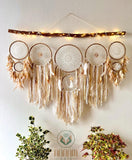 Large dream catcher set moon and stars SD08