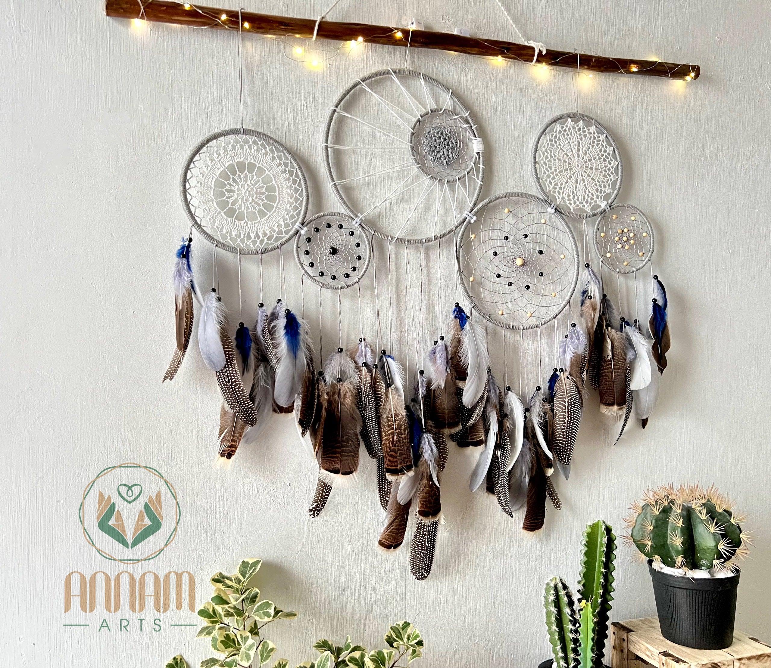 Feather dreamcatcher set SD09