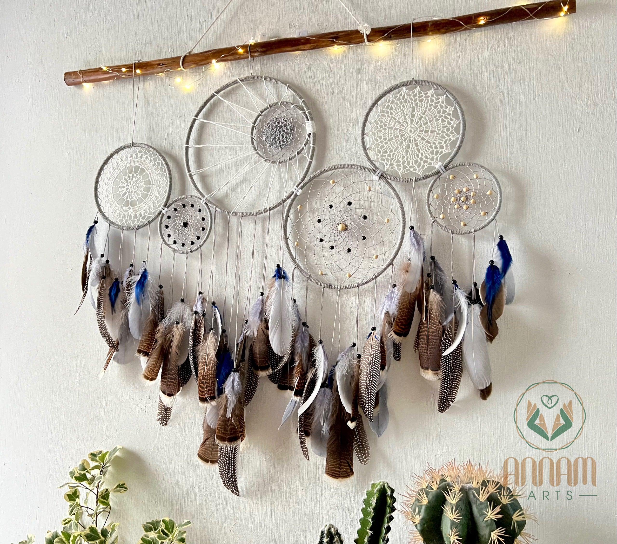 Feather dreamcatcher set SD09