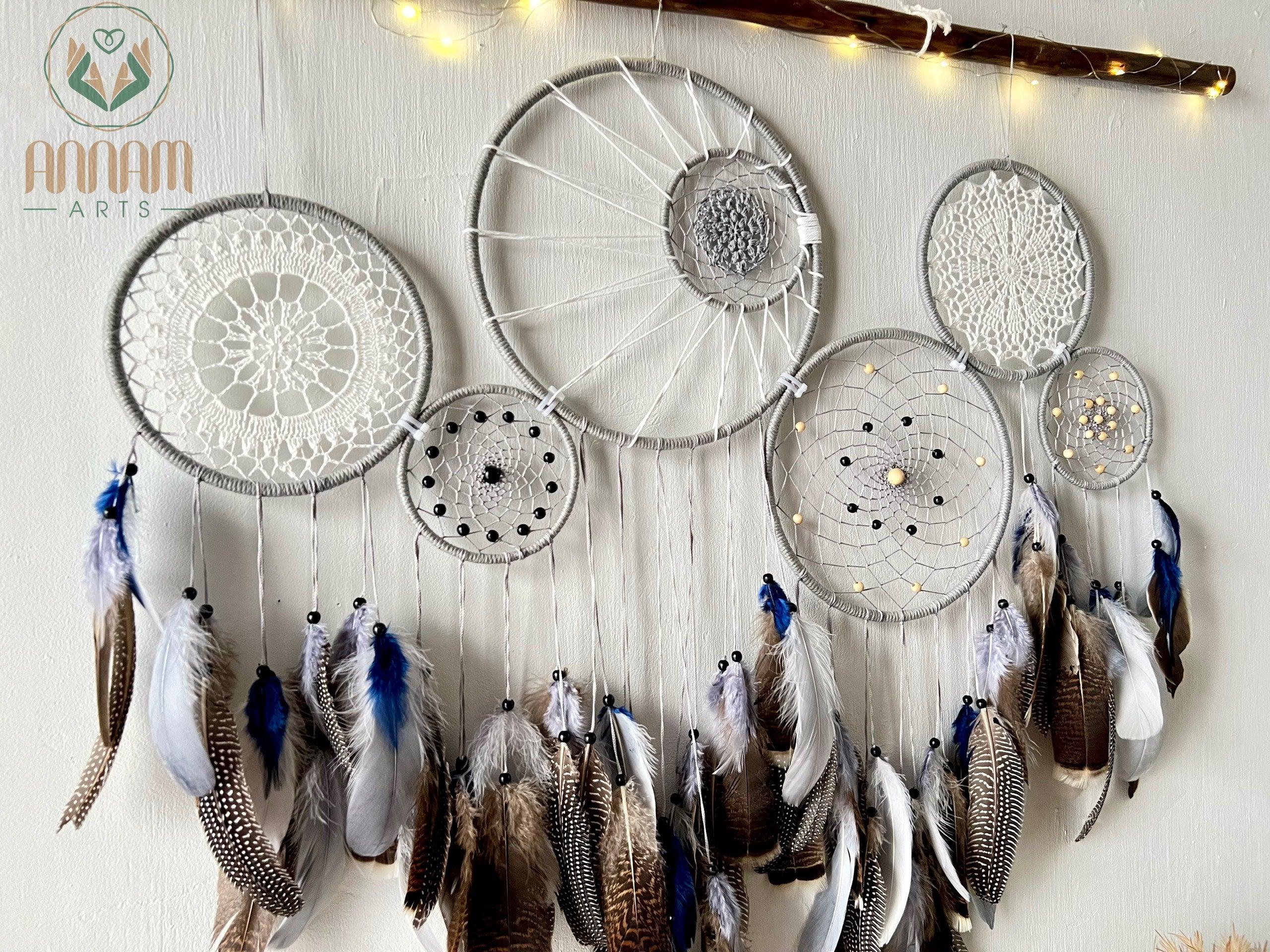 Feather dreamcatcher set SD09