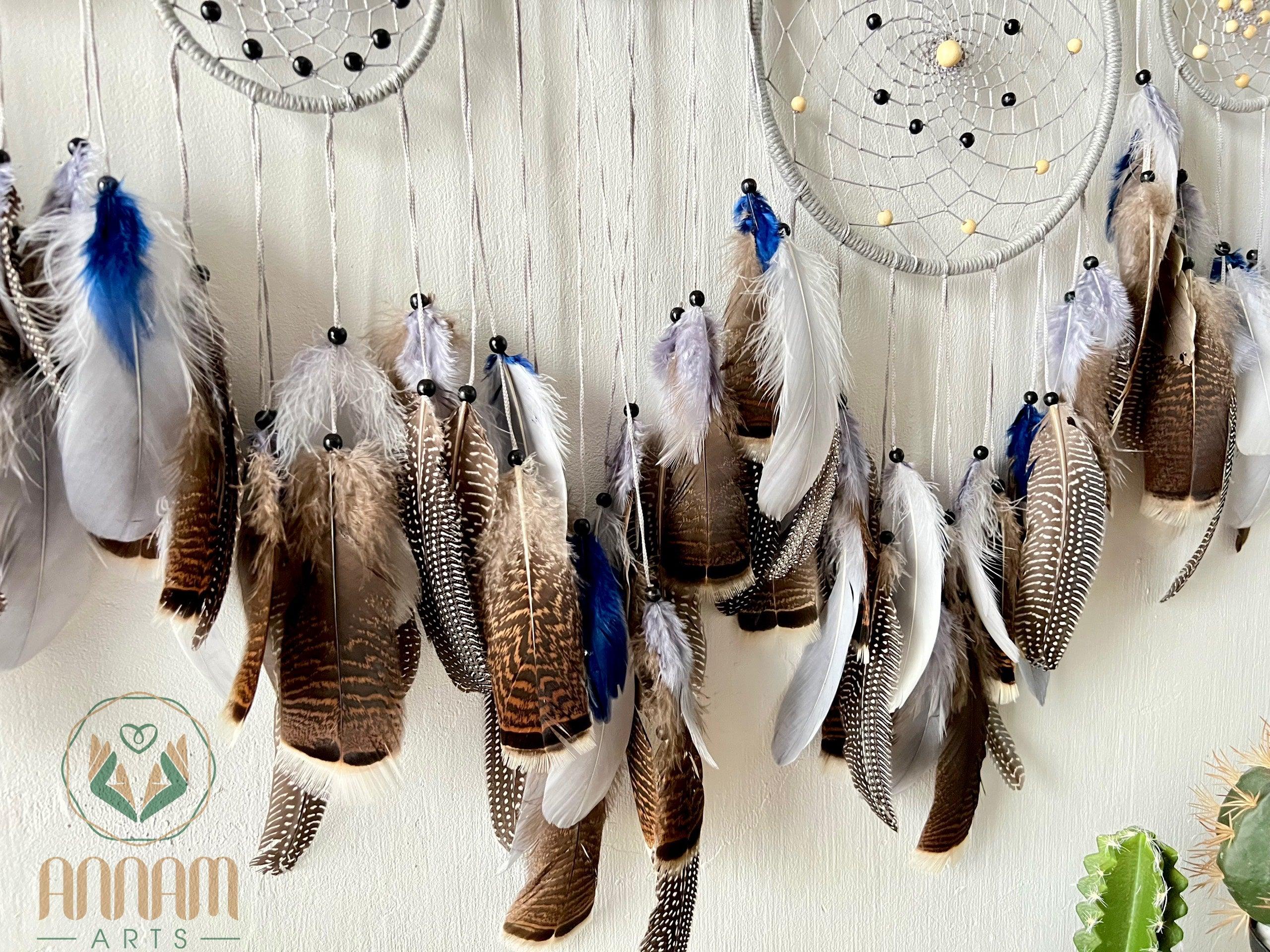 Feather dreamcatcher set SD09