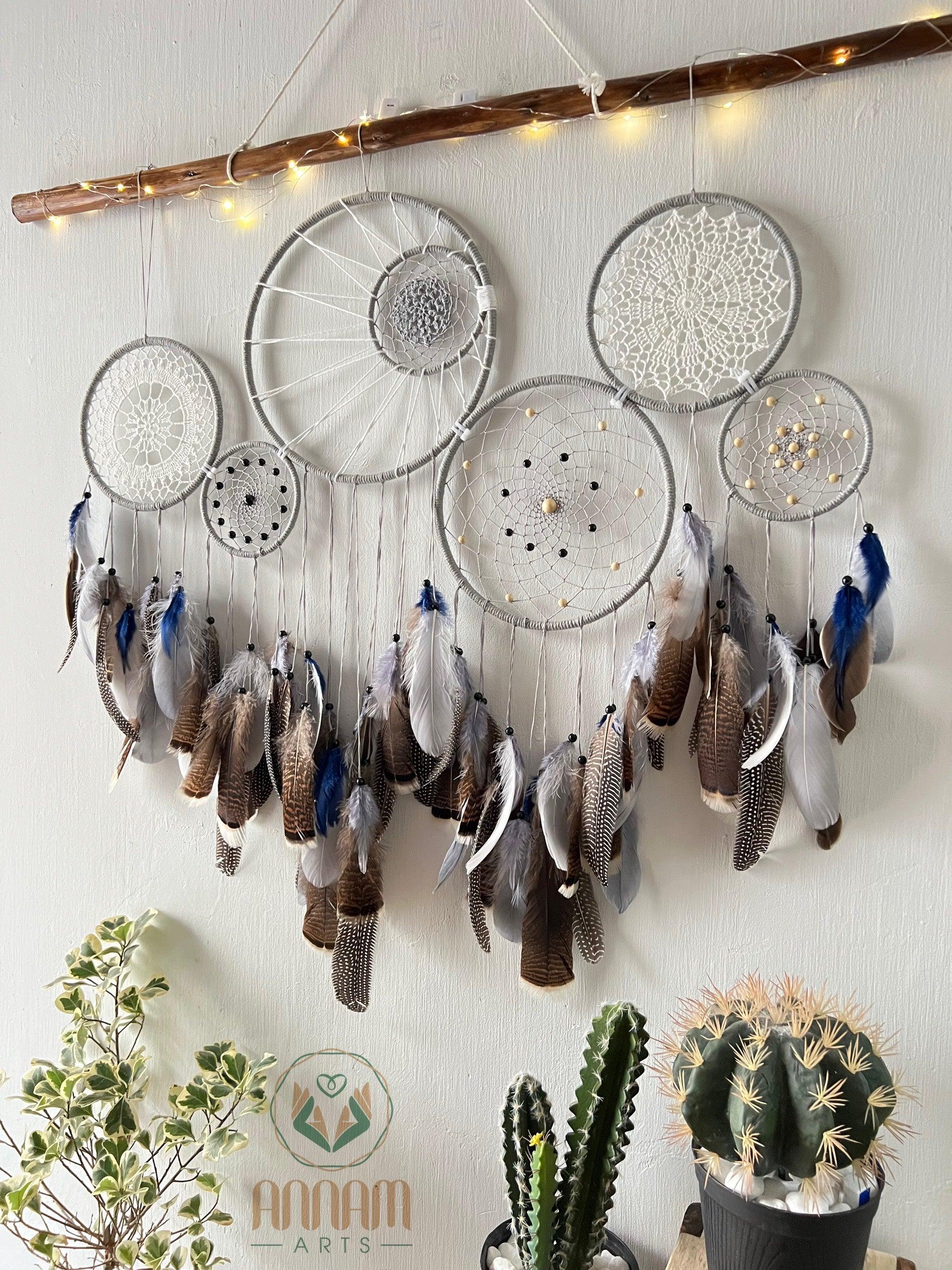 Feather dreamcatcher set SD09