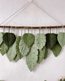 Macrame leaf home decoration Art LM04